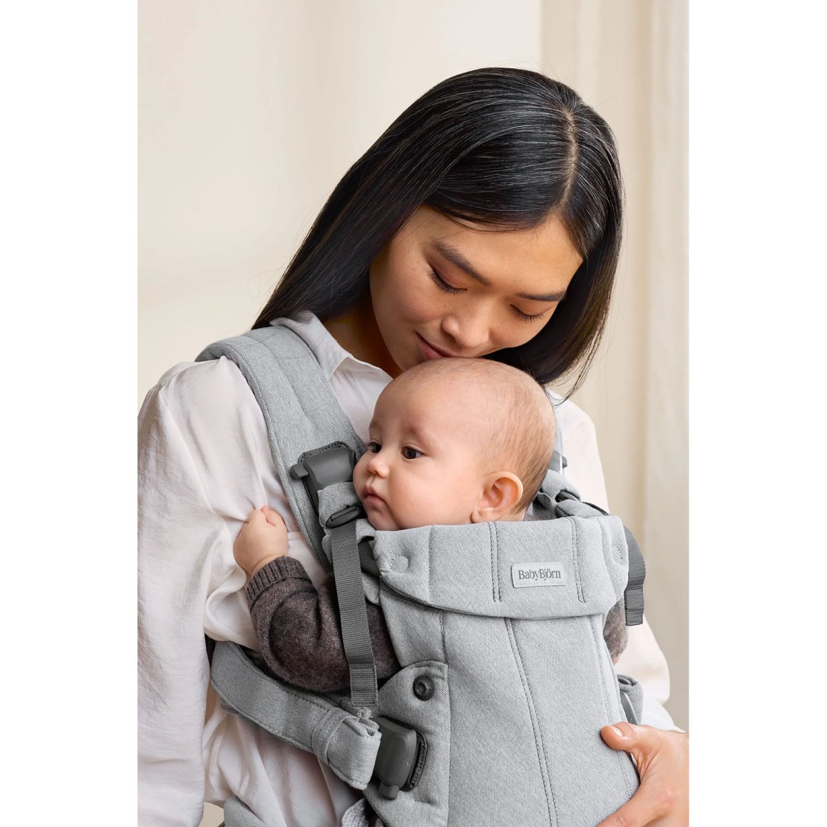 Baby Carrier Harmony Woven Melange Light Gray