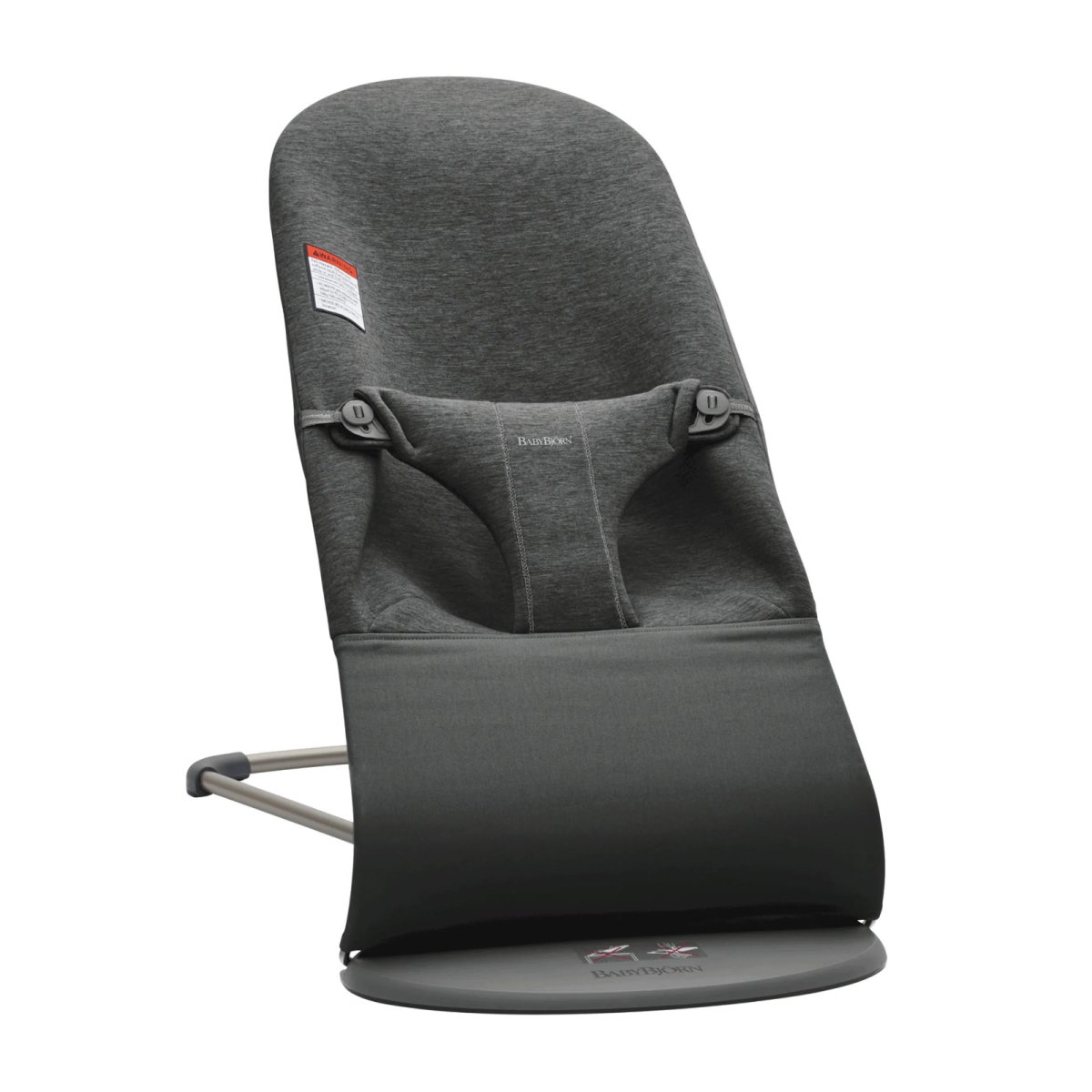 Bouncer Bliss, Dark Gray Frame - 3D Jersey, Charcoal