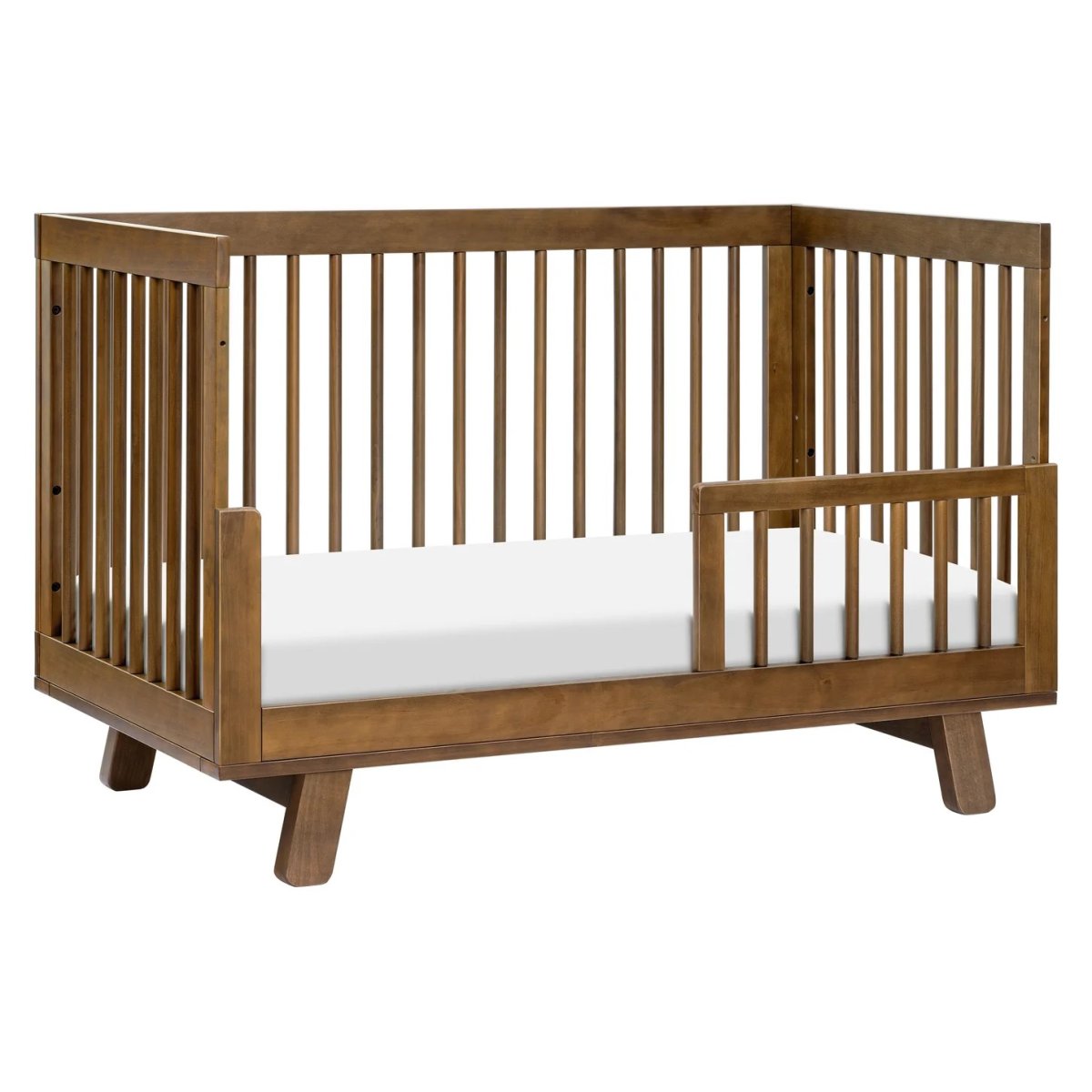 Scoot 3 In 1 Convertible Crib - Natural Walnut