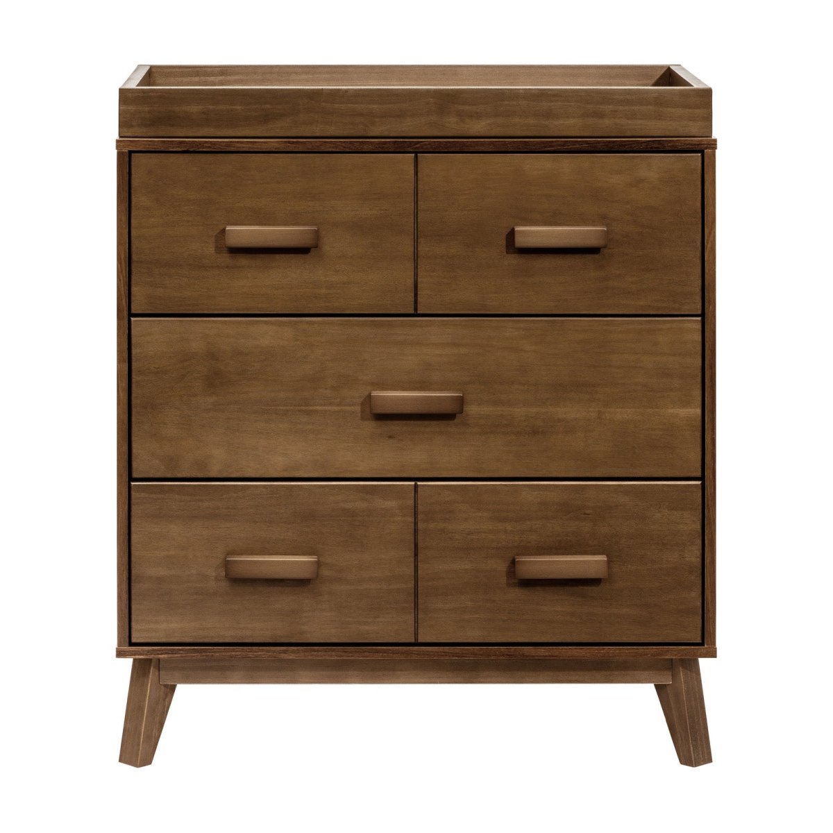 Scoot 3 Drawer Changer Dresser - Natural Walnut