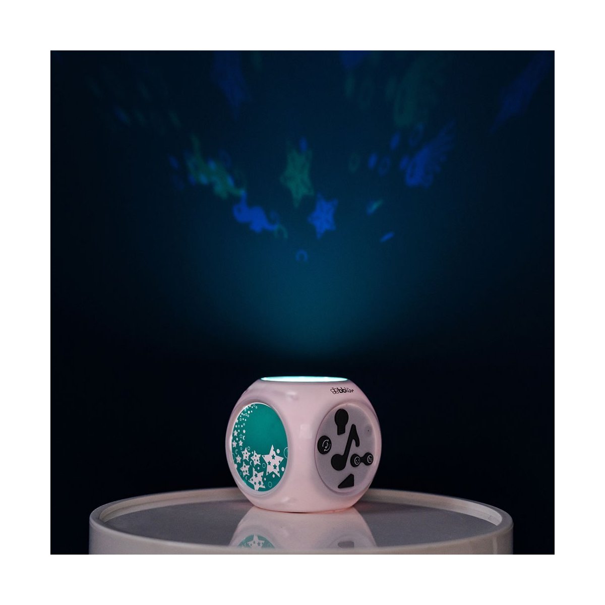 Kube Musical Night Light With Projection
