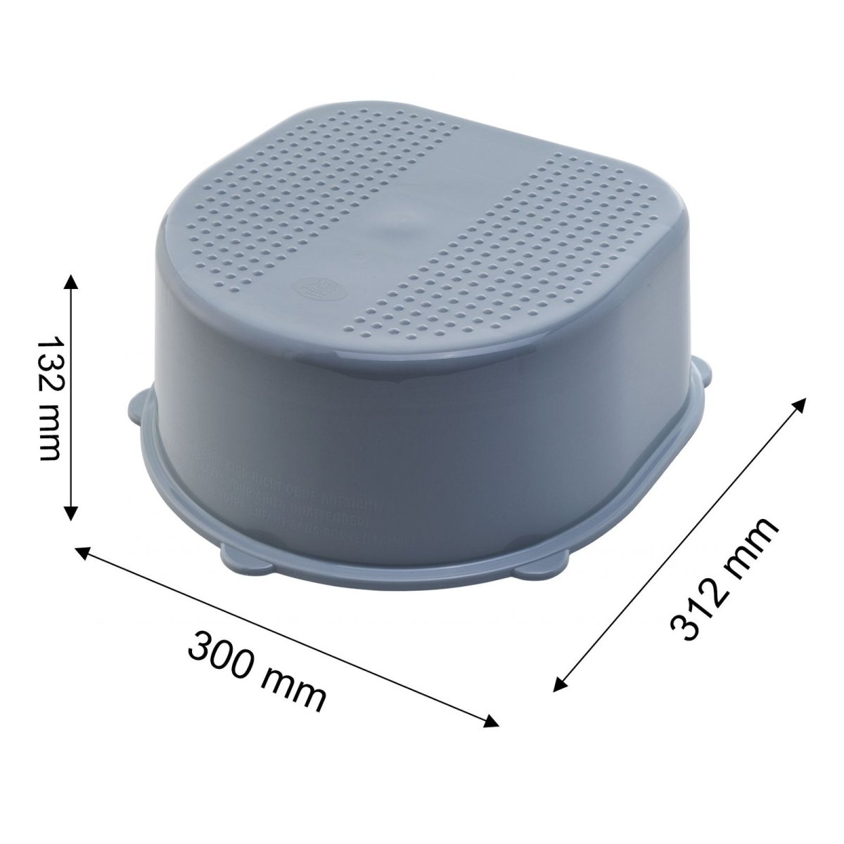 Bella Bambina Step Stool Aquamarine Pearl