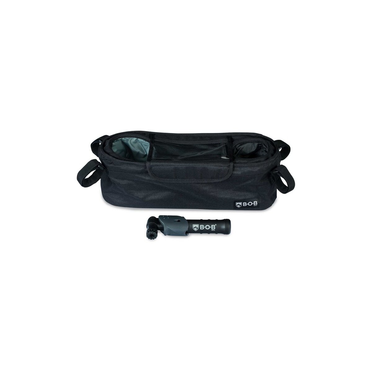 Deluxe Handlebar Console With Tire Pump