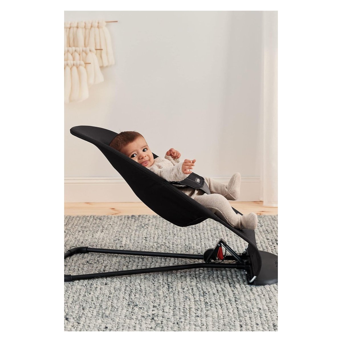 Bouncer Balance Soft Woven Black/Dark Grey