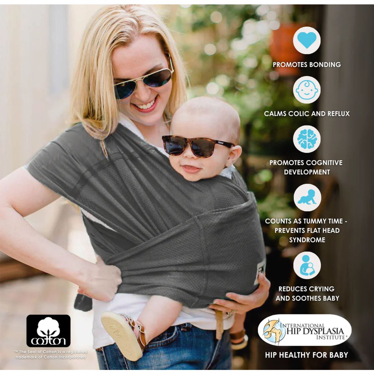 Breeze Baby Carrier White