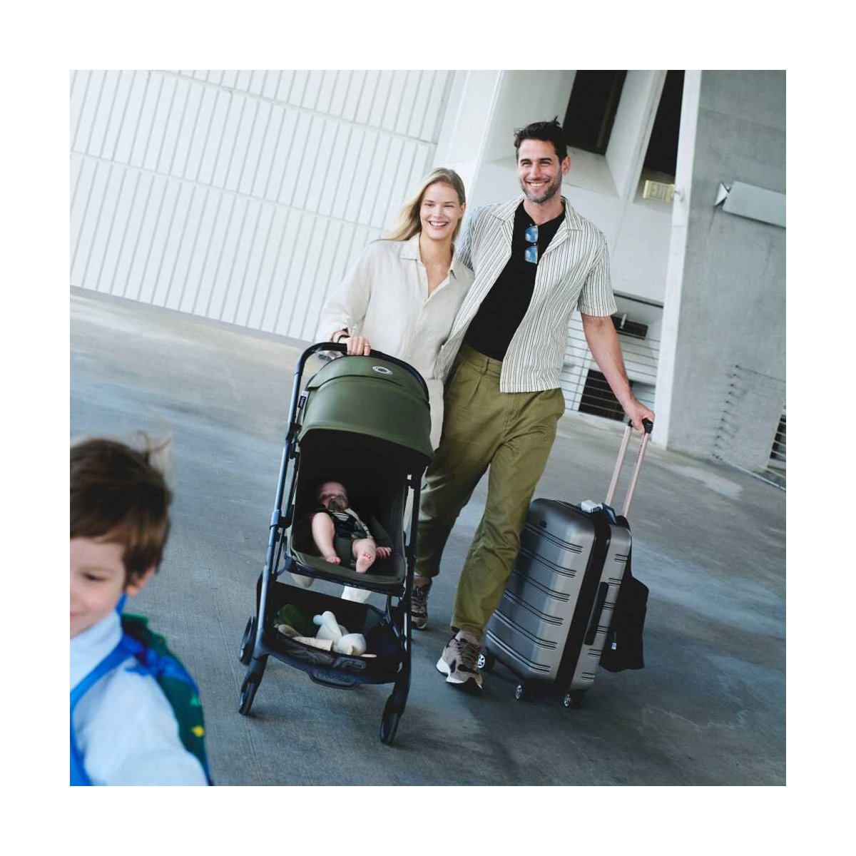 Butterfly 2 Stroller - Forest Green