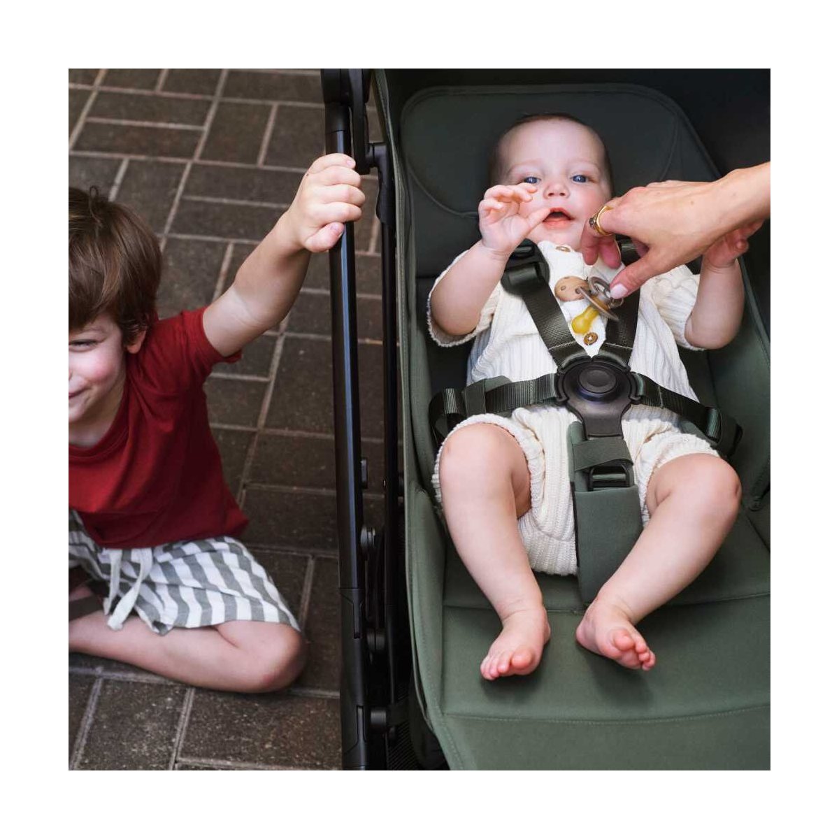 Butterfly 2 Stroller - Forest Green