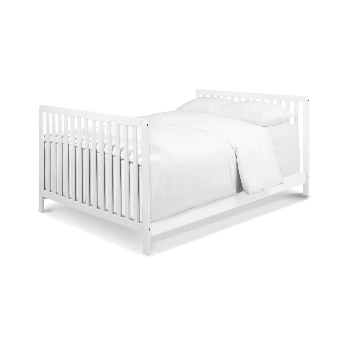 Colby 4 In 1 Convertible Crib with Trundle Drawer - White