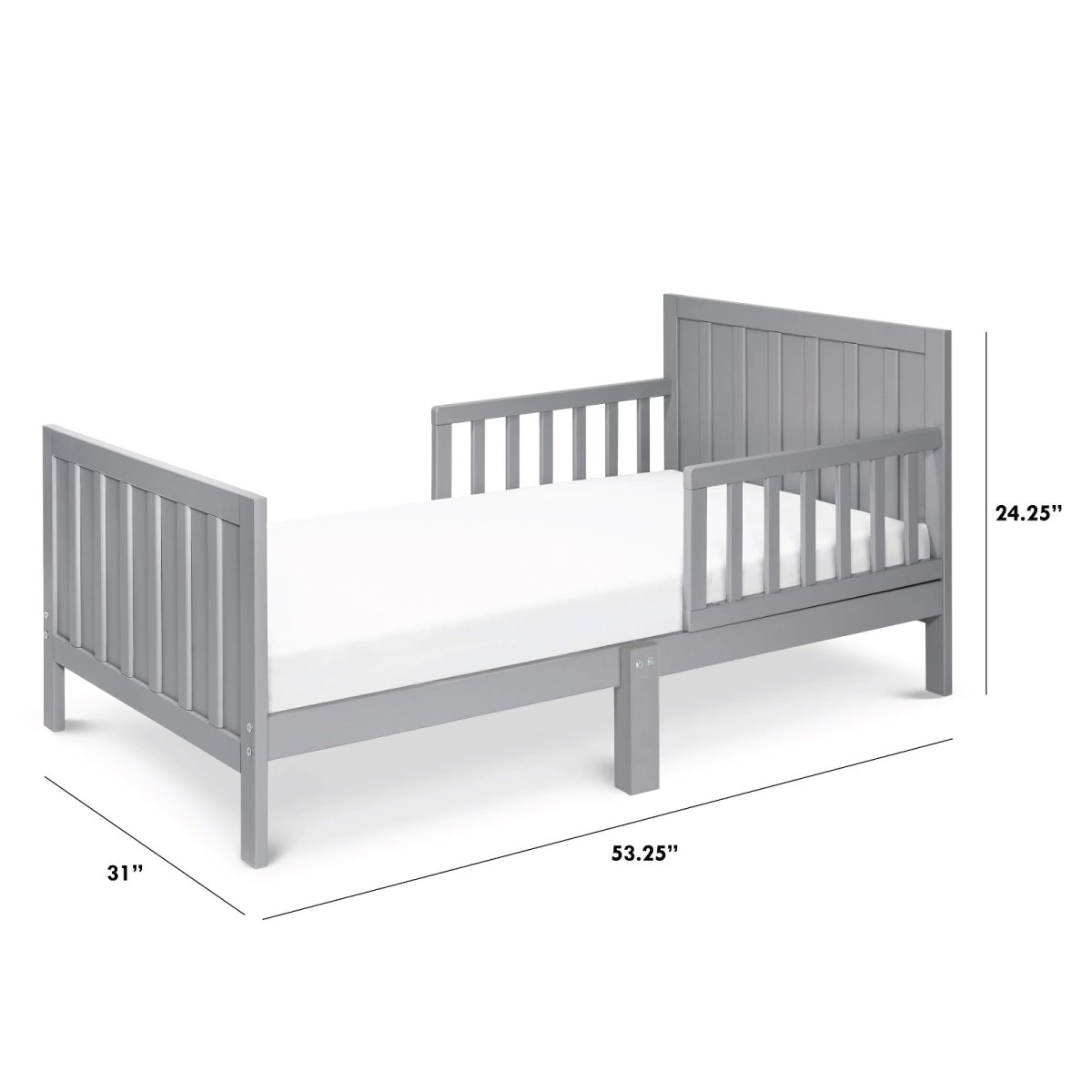 Benji Toddler Bed Grey