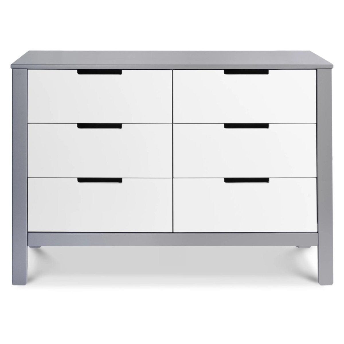 Colby 6 Draw Dresser -Grey/White