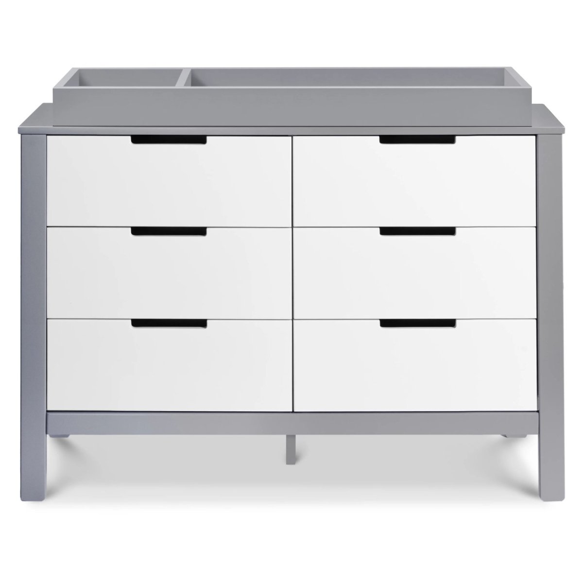 Colby 6 Draw Dresser -Grey/White