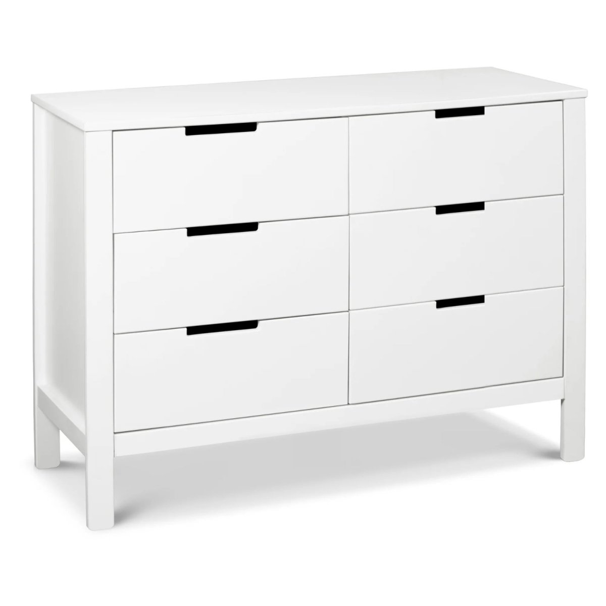 Colby 6 Draw Dresser - White