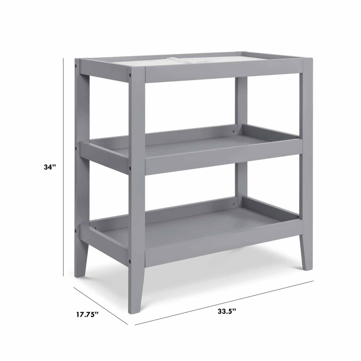 Colby Changing Table - Grey