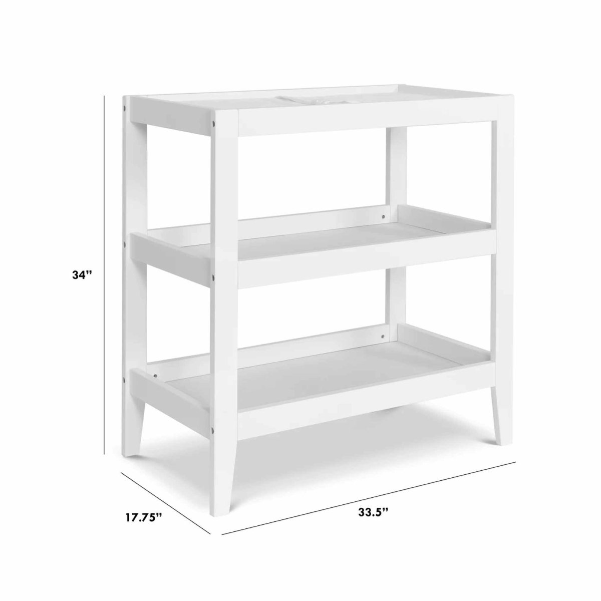 Colby Changing Table - White