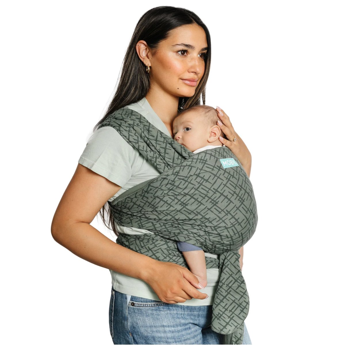 Classic Wrap Baby Carrier - Olive Etch