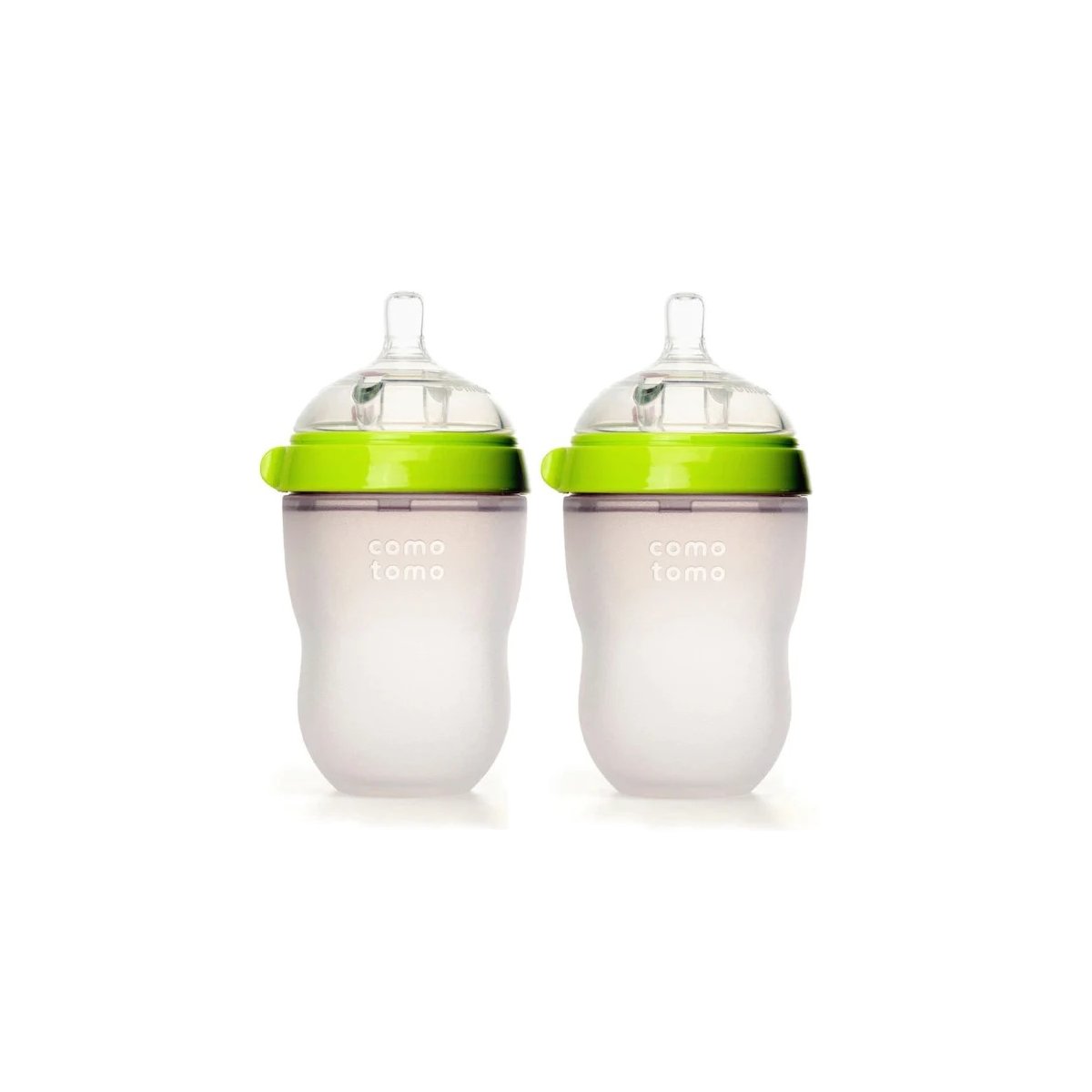 Baby Bottle - Green - 8oz 2 Pack