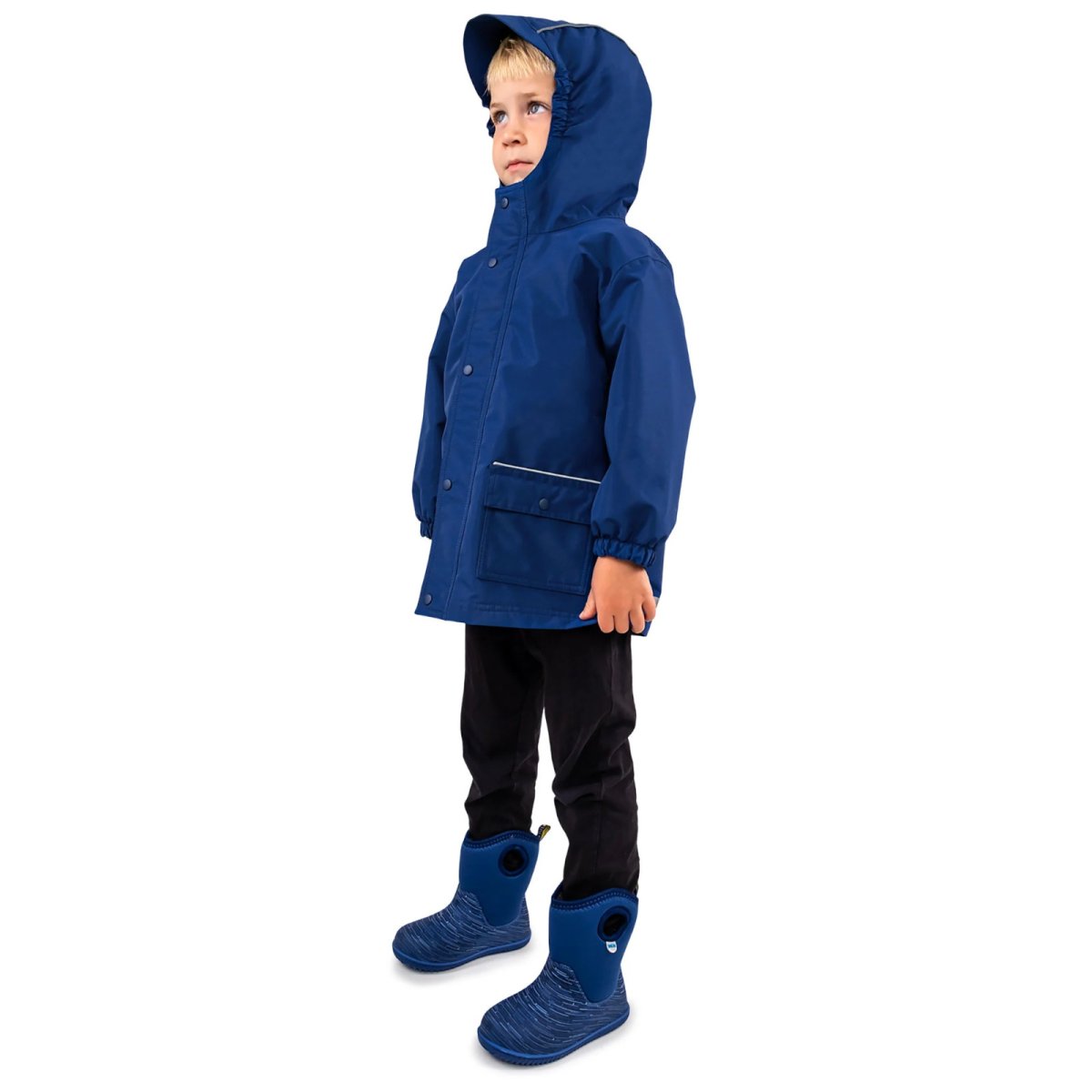 Cozy-Dry Rain Jacket - Nebula Blue