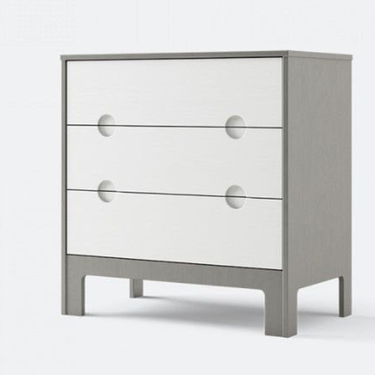 Cupcake 3 Drawer Dresser Grey