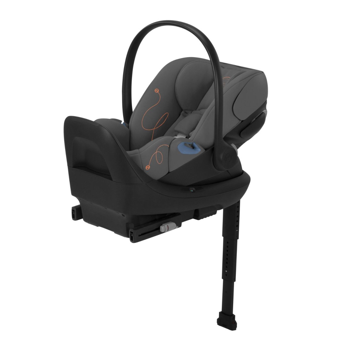 Cloud G Lux Sensorsafe Infant Car Seat - Lava Grey