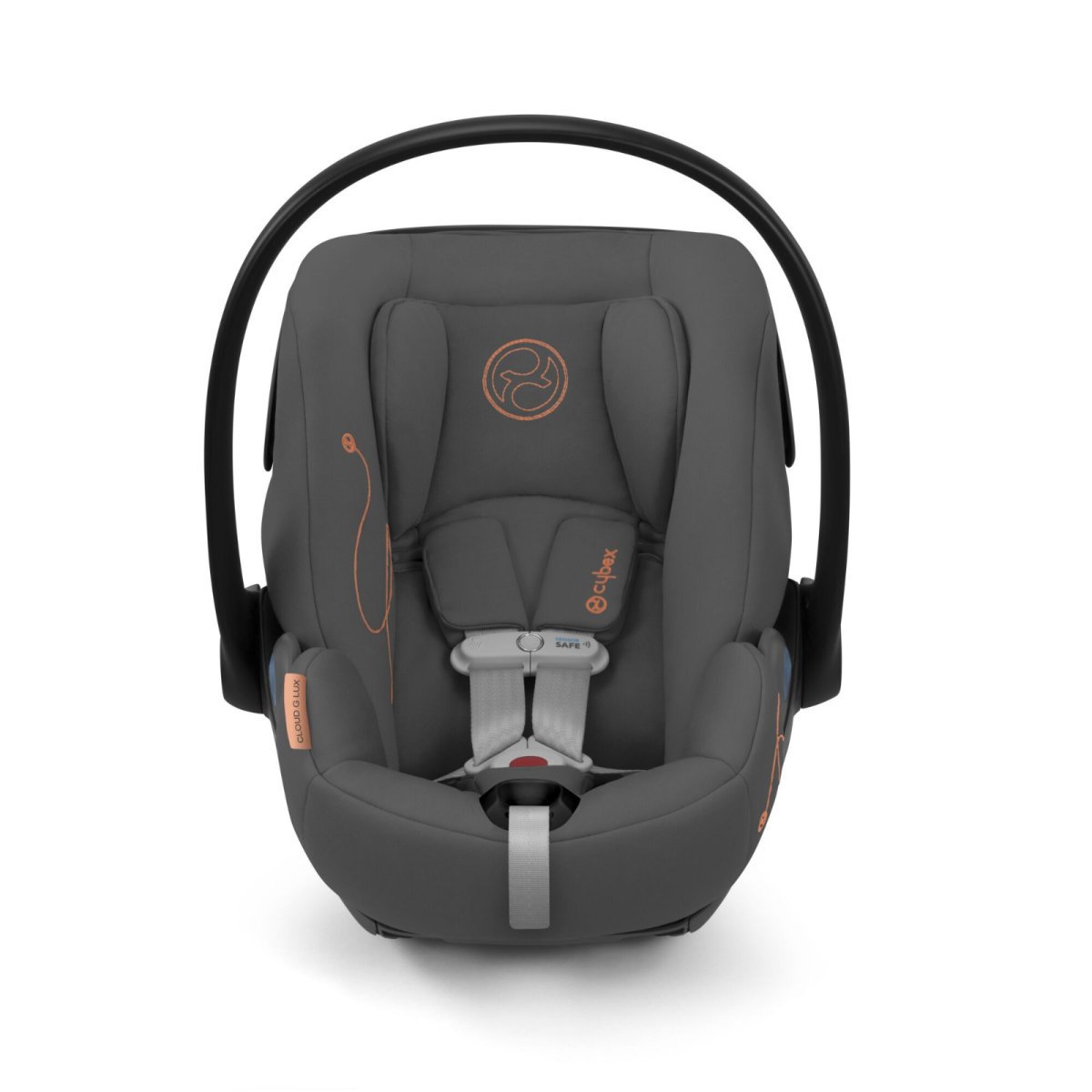 Cloud G Lux Sensorsafe Infant Car Seat - Lava Grey