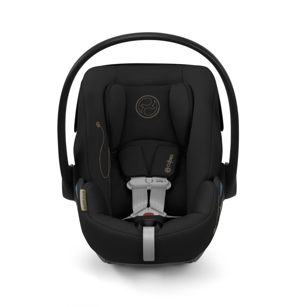 Cloud G Lux SensorSafe Infant Car Seat- Moon Black