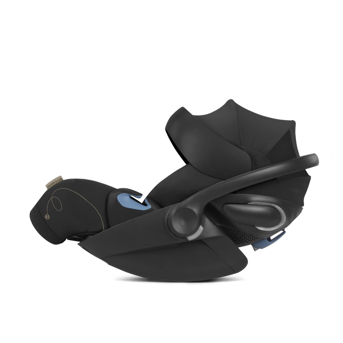 Cloud G Lux SensorSafe Infant Car Seat- Moon Black