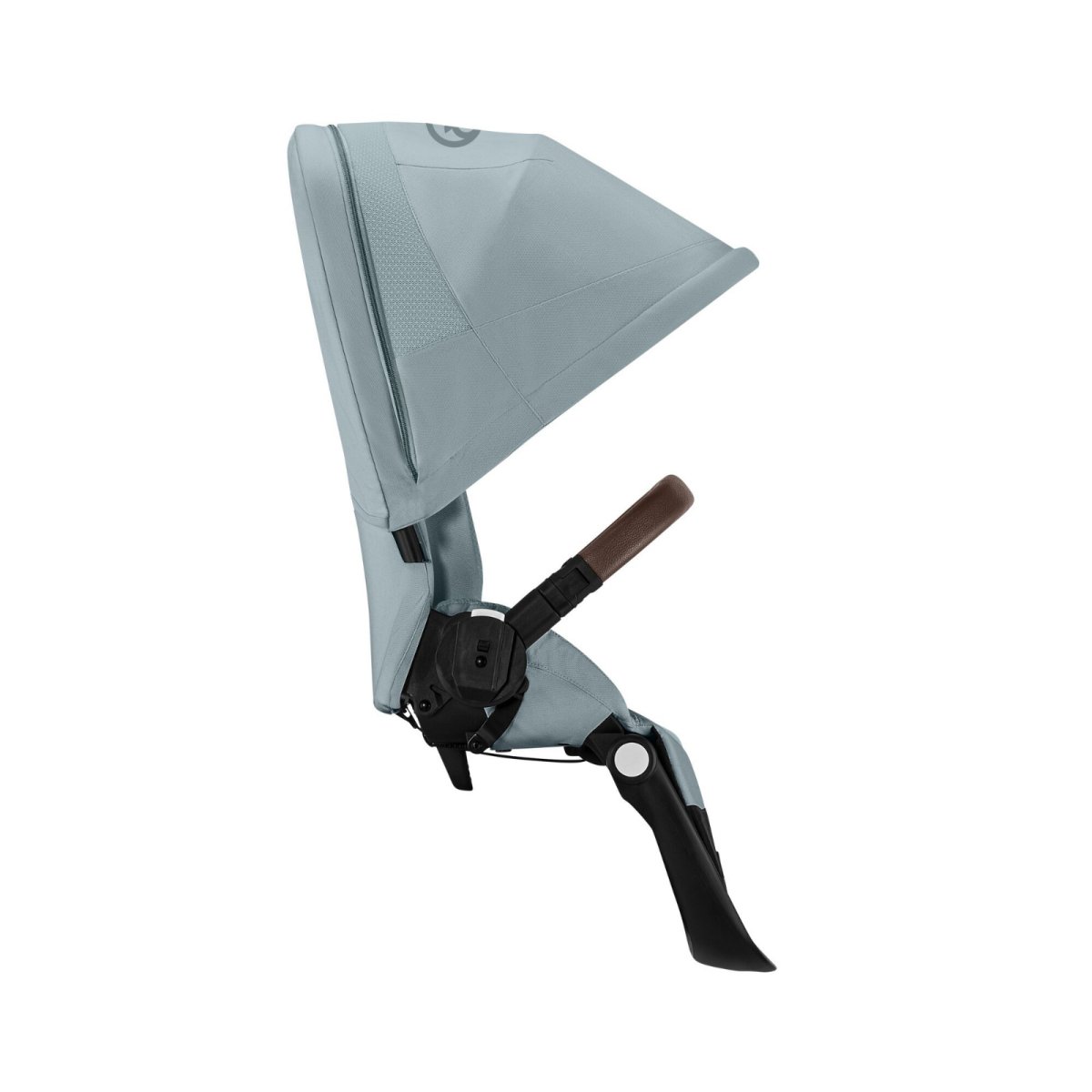 Gazelle S Second Seat - Taupe Frame and Sky Blue Seat Unit