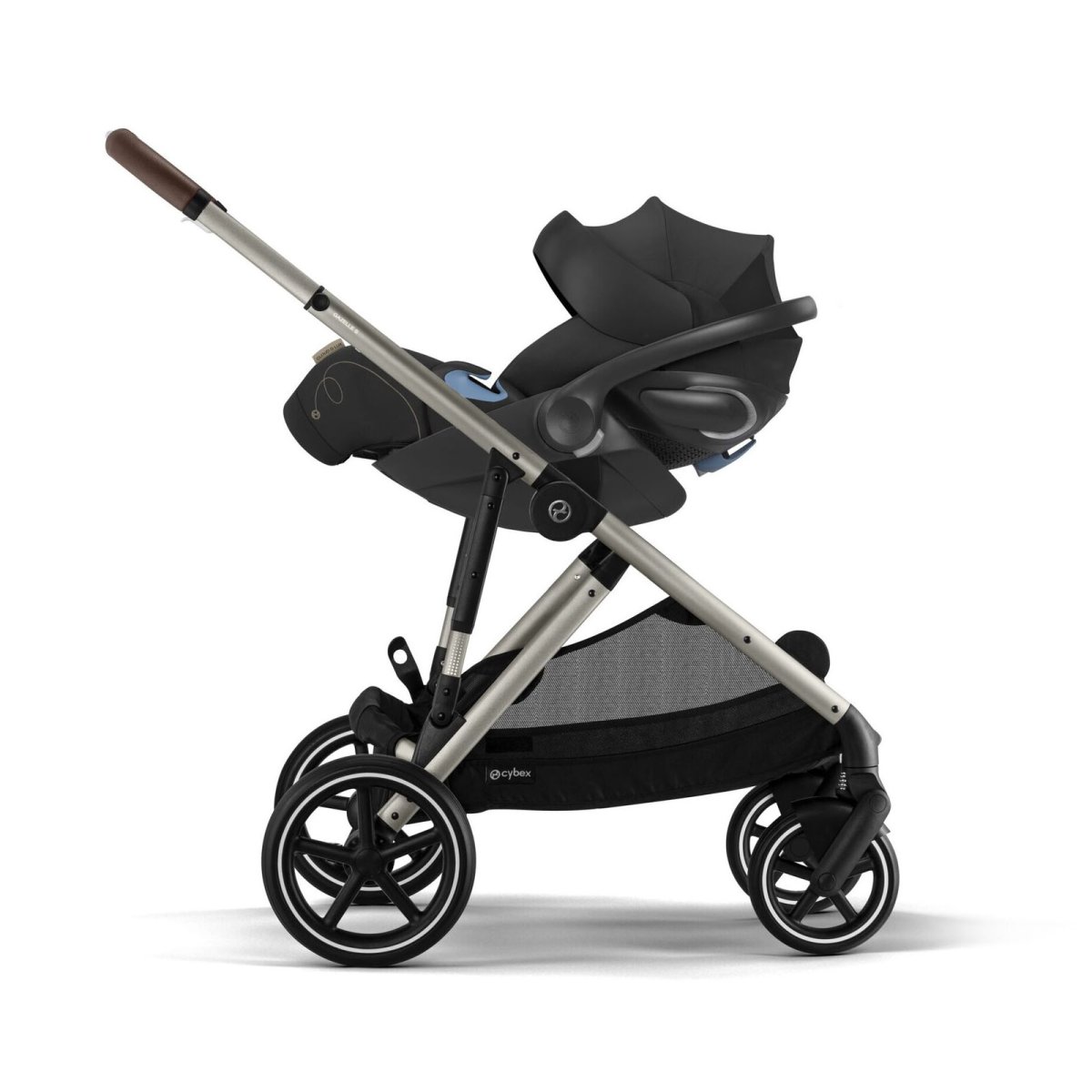 Gazelle S Stroller - Taupe / Almond Beige