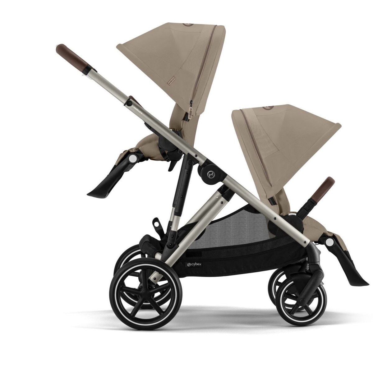 Gazelle S Stroller - Taupe / Almond Beige