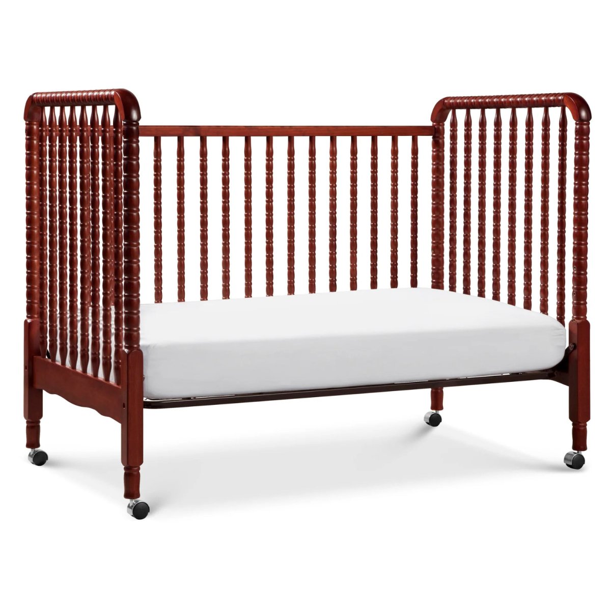 Jenny Lind 3 In 1 Convertible Crib - Cherry