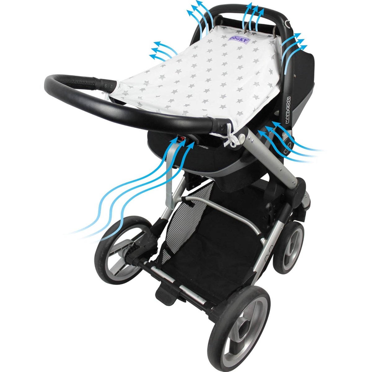 Universal Stroller Cover - Cream