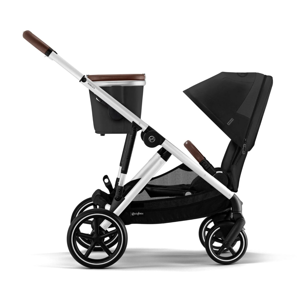 eGazelle S - Silver Frame with Moon Black Seat