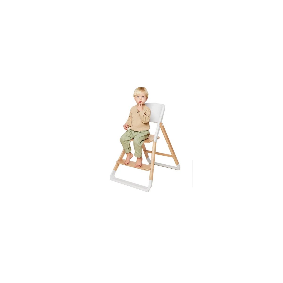 Evolve High Chair - Natural Wood (Kitchen Helper is not included)