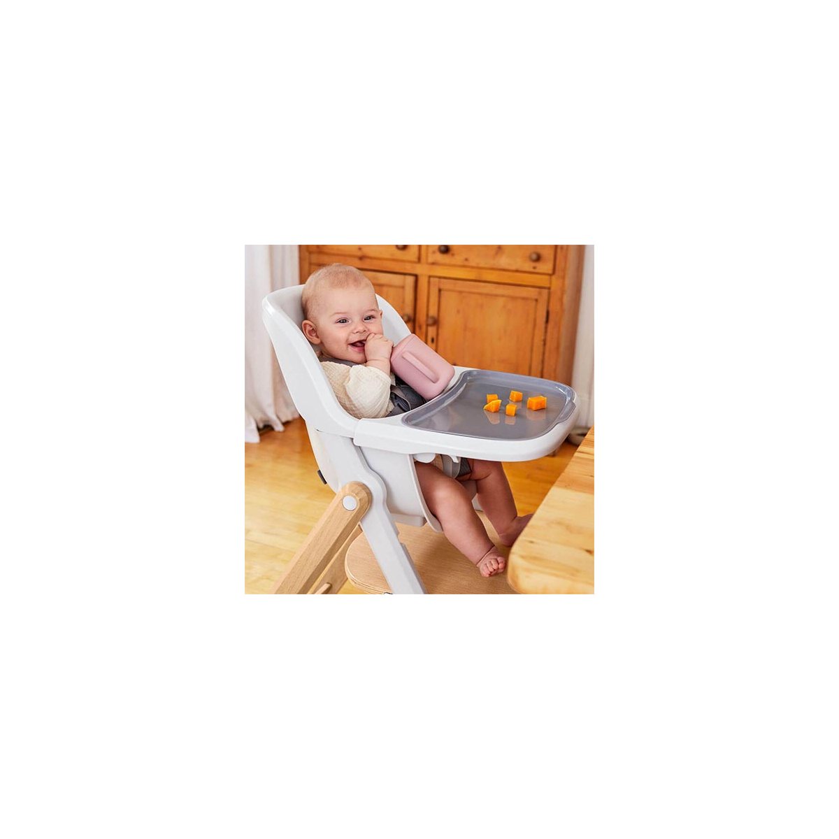 Evolve High Chair - Natural Wood (Kitchen Helper is not included)