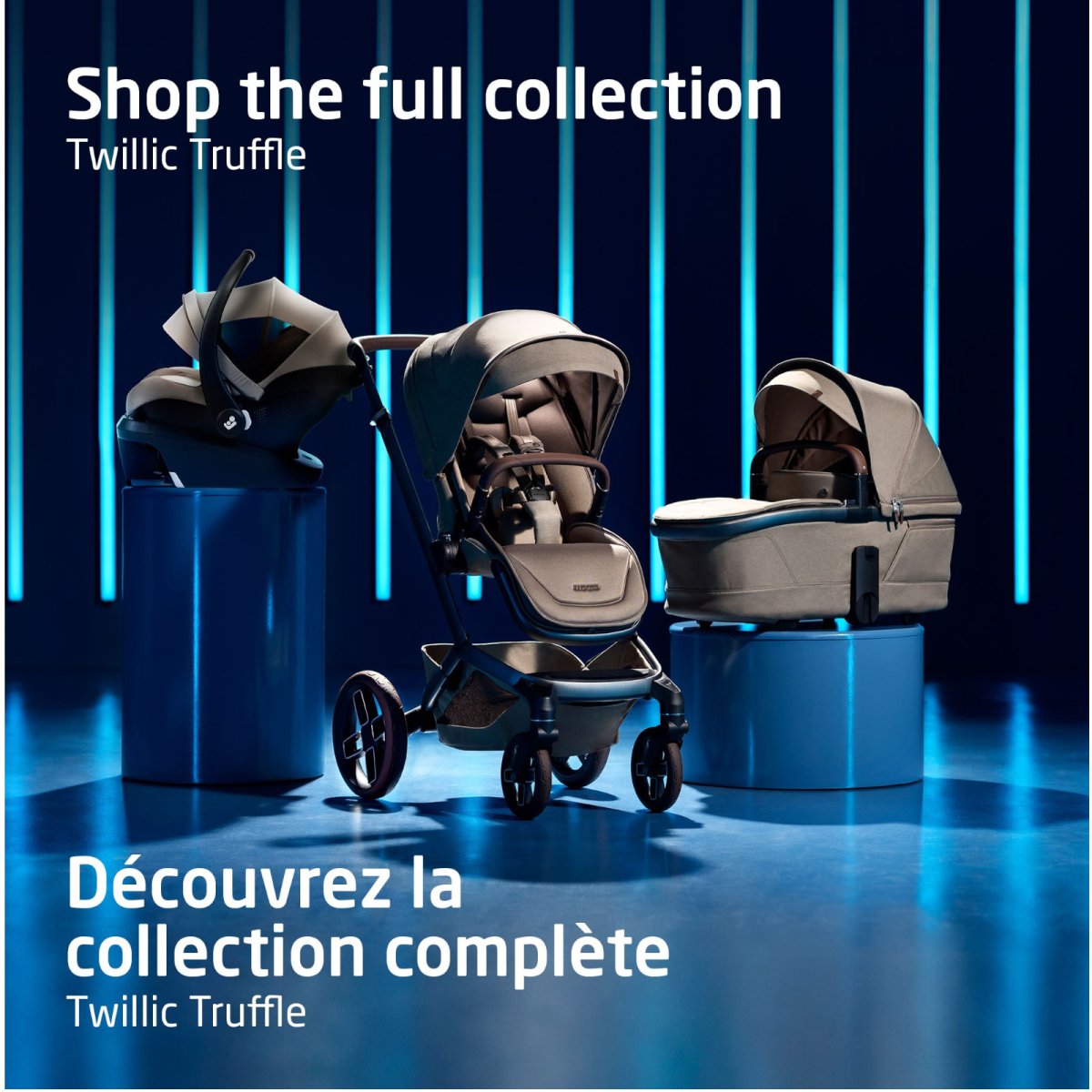 Fame Stroller - Twillic Truffle