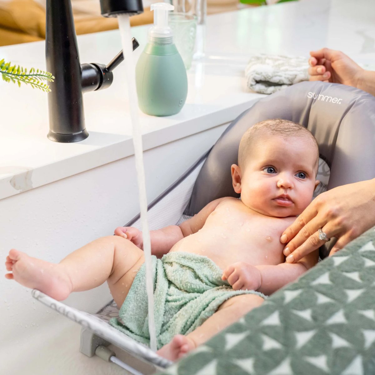 Foldaway 2-Position Bather Grey