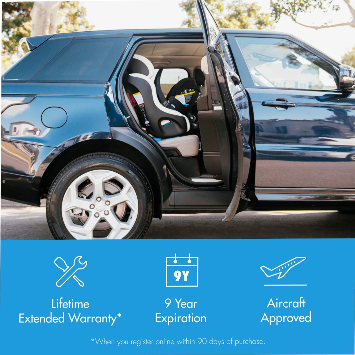 Foonf Convertible Car Seat Vintage Ziip