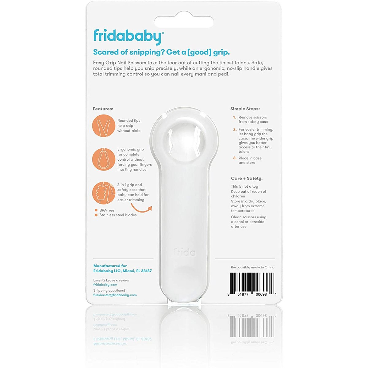 Easy Grip Nail Scissor