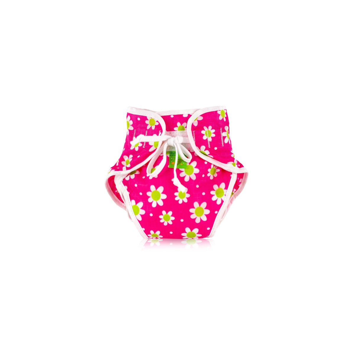 Reusable Swimsuit Diaper Daisy - Fuchsia - Small