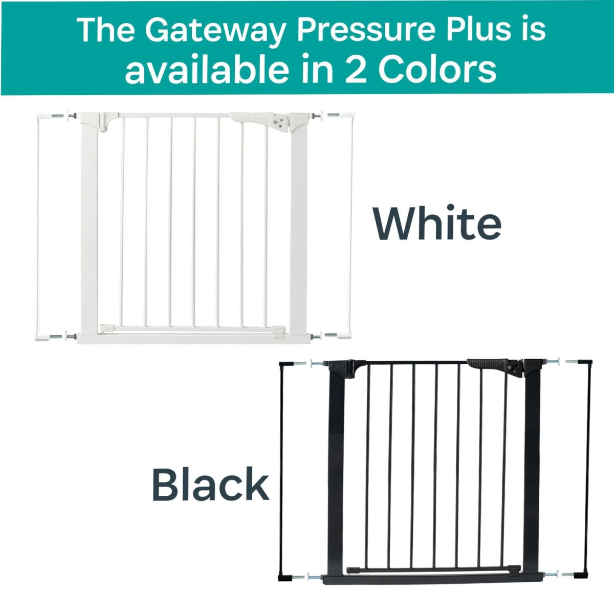 Gateway Pressure Mount Gate 32 inch - Black 