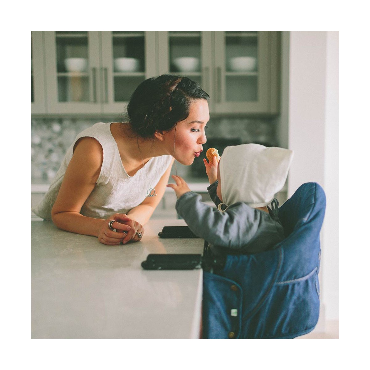 Perch Hanging Highchair - Aqua