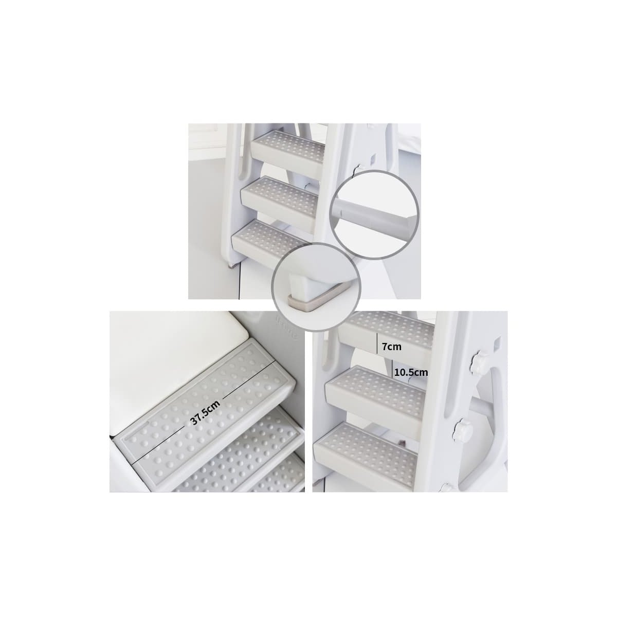 Balance Swing Slide Grey White