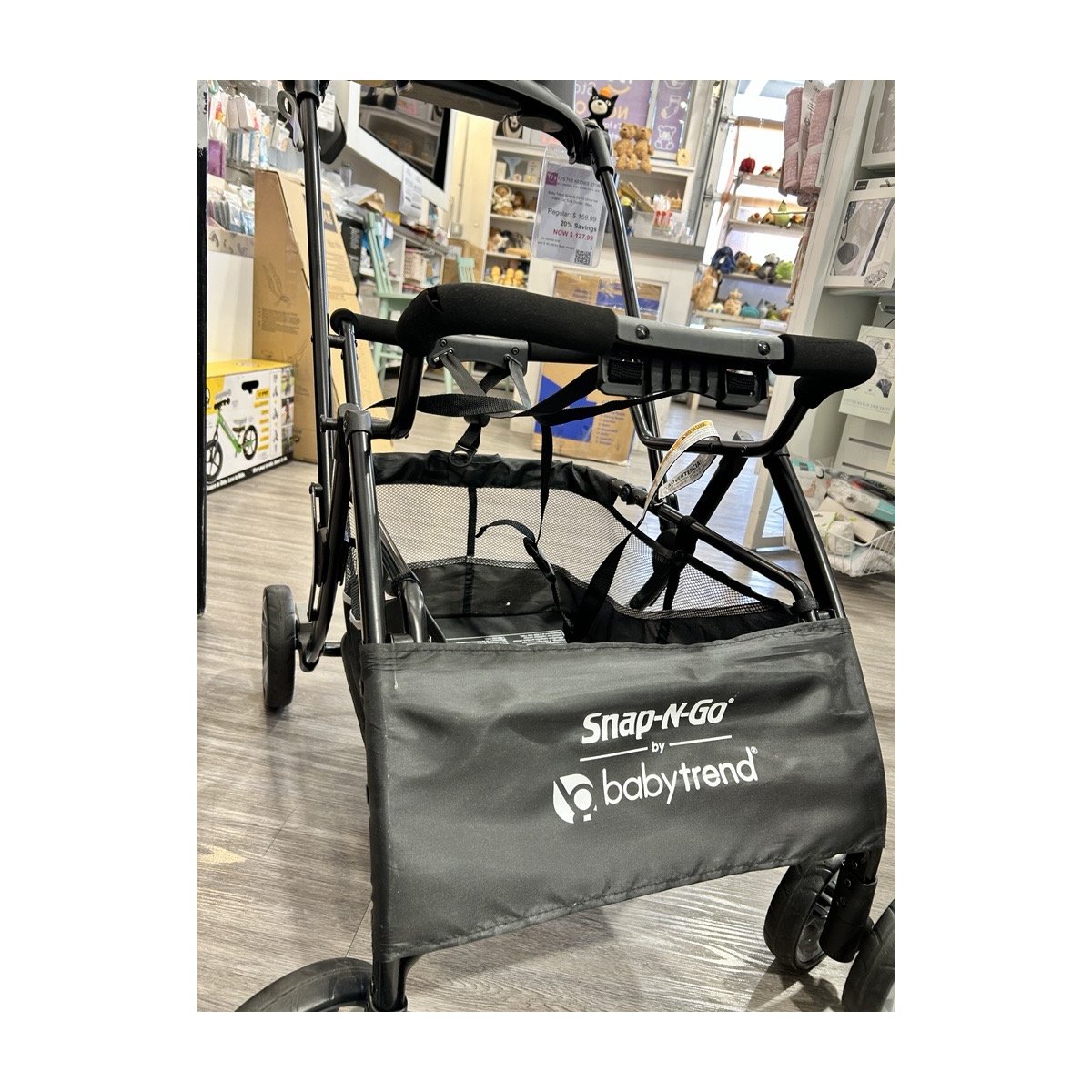 Snap N Go FX Universal Infant Car Seat Carrier - Black Floor Model