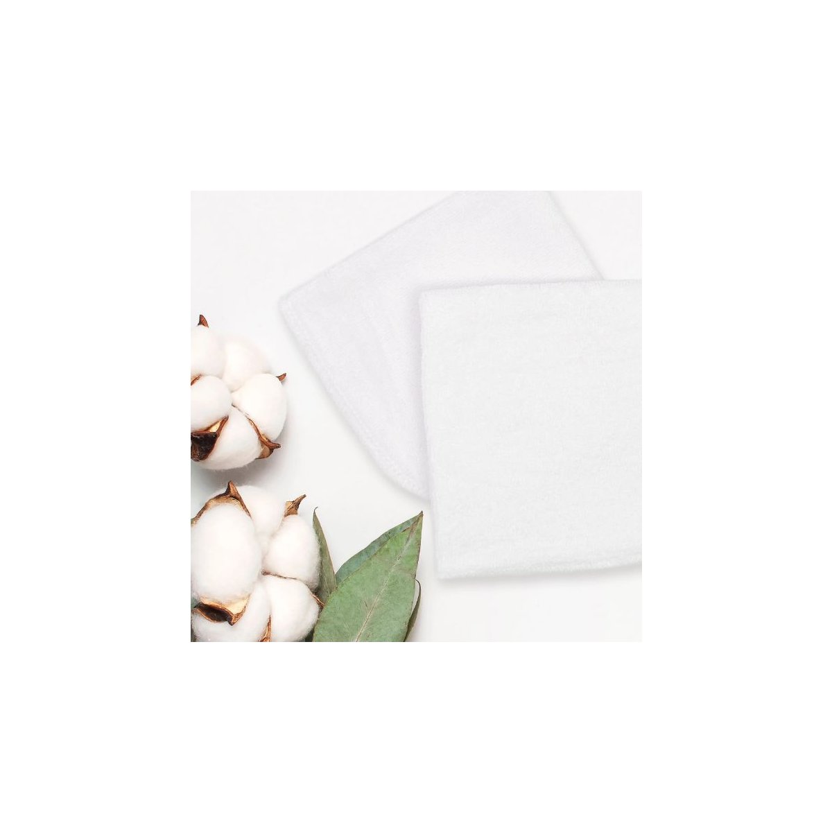 Washcloths 6 Pack - White