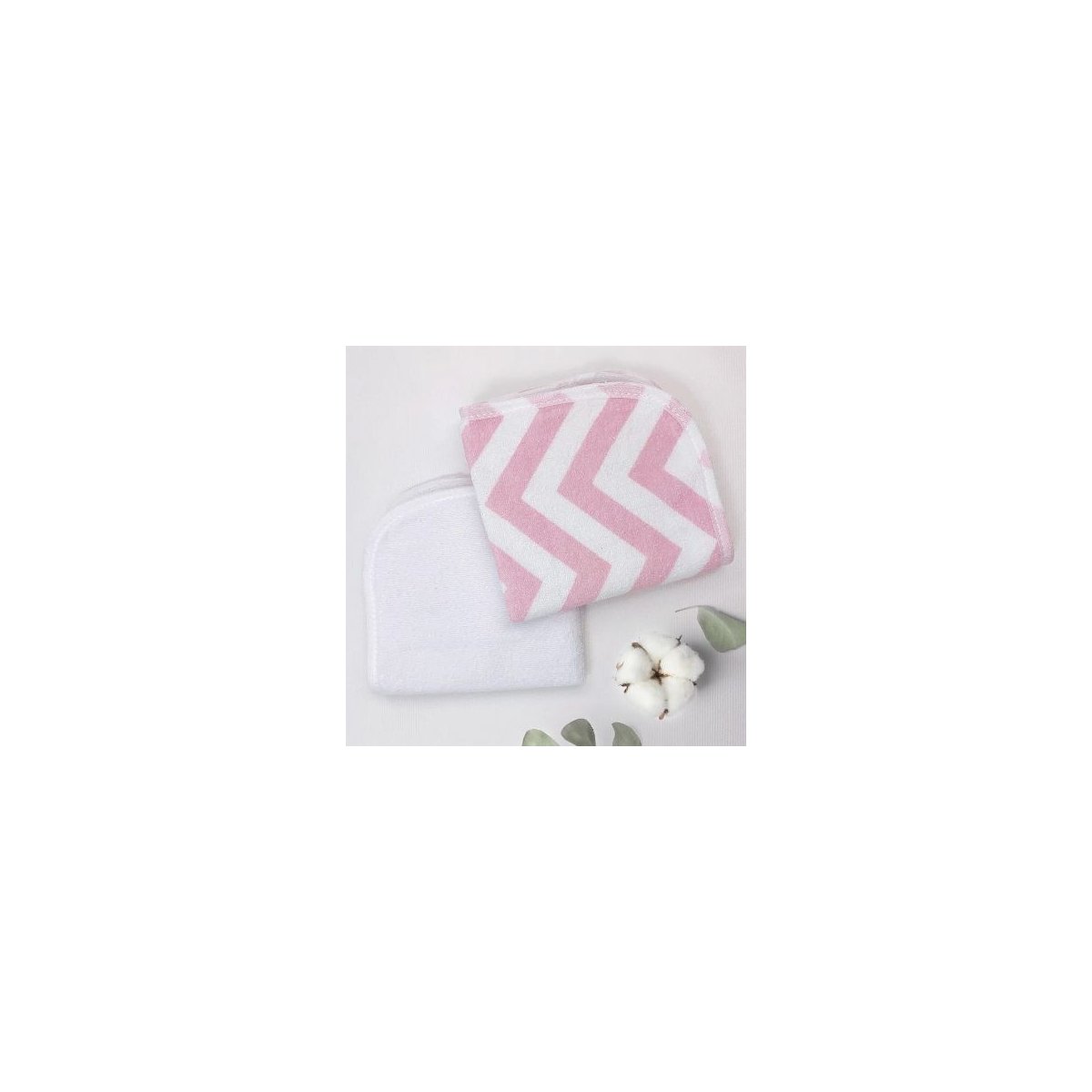 Washcloths 6 Pack - Pink