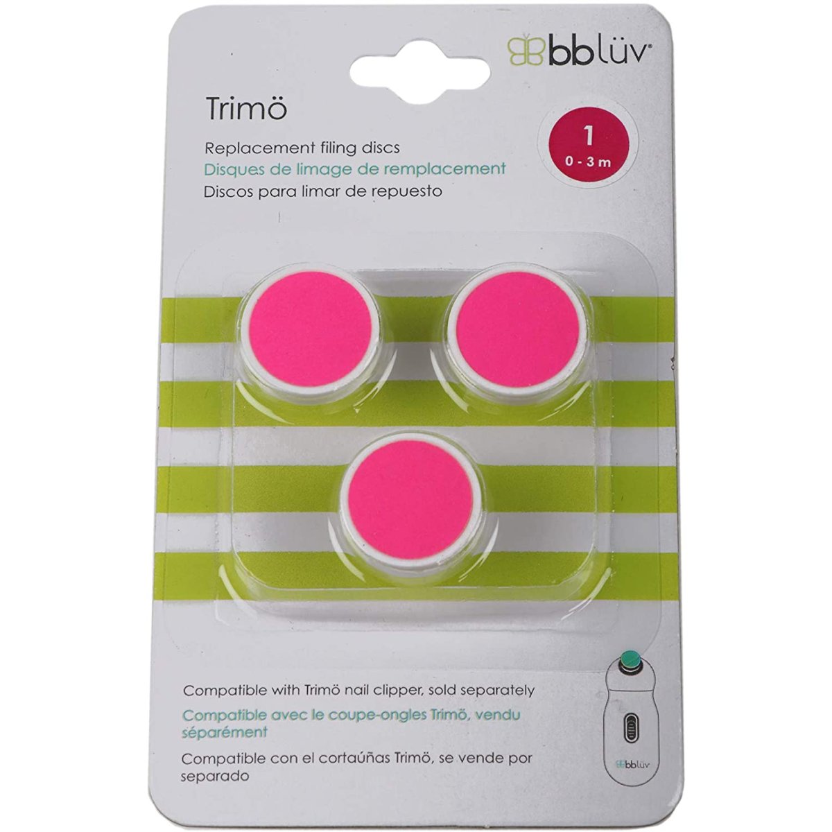 Trimo 3 Pack Replacement Disc Step 1