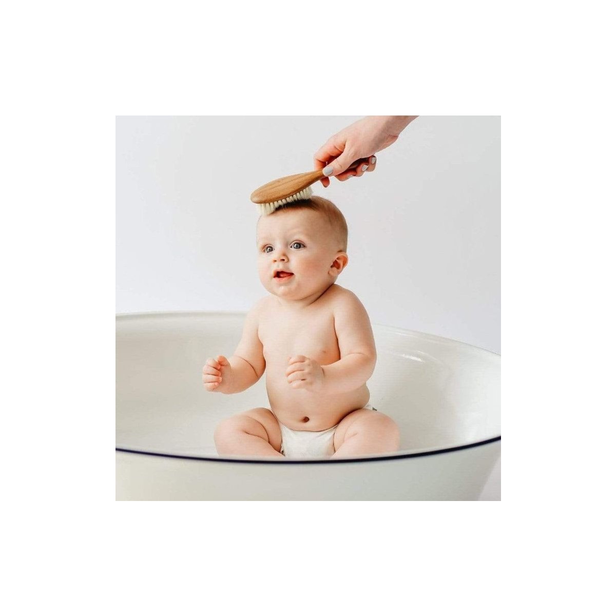 Bamboo Cradle Cap Brush