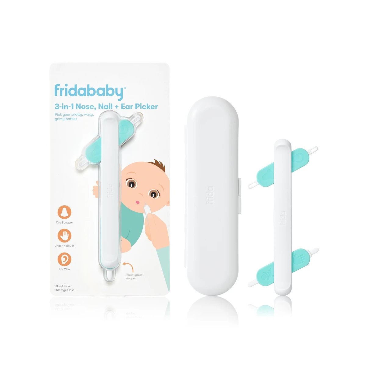 3 - In - 1 Nose Nail & Ear Picker