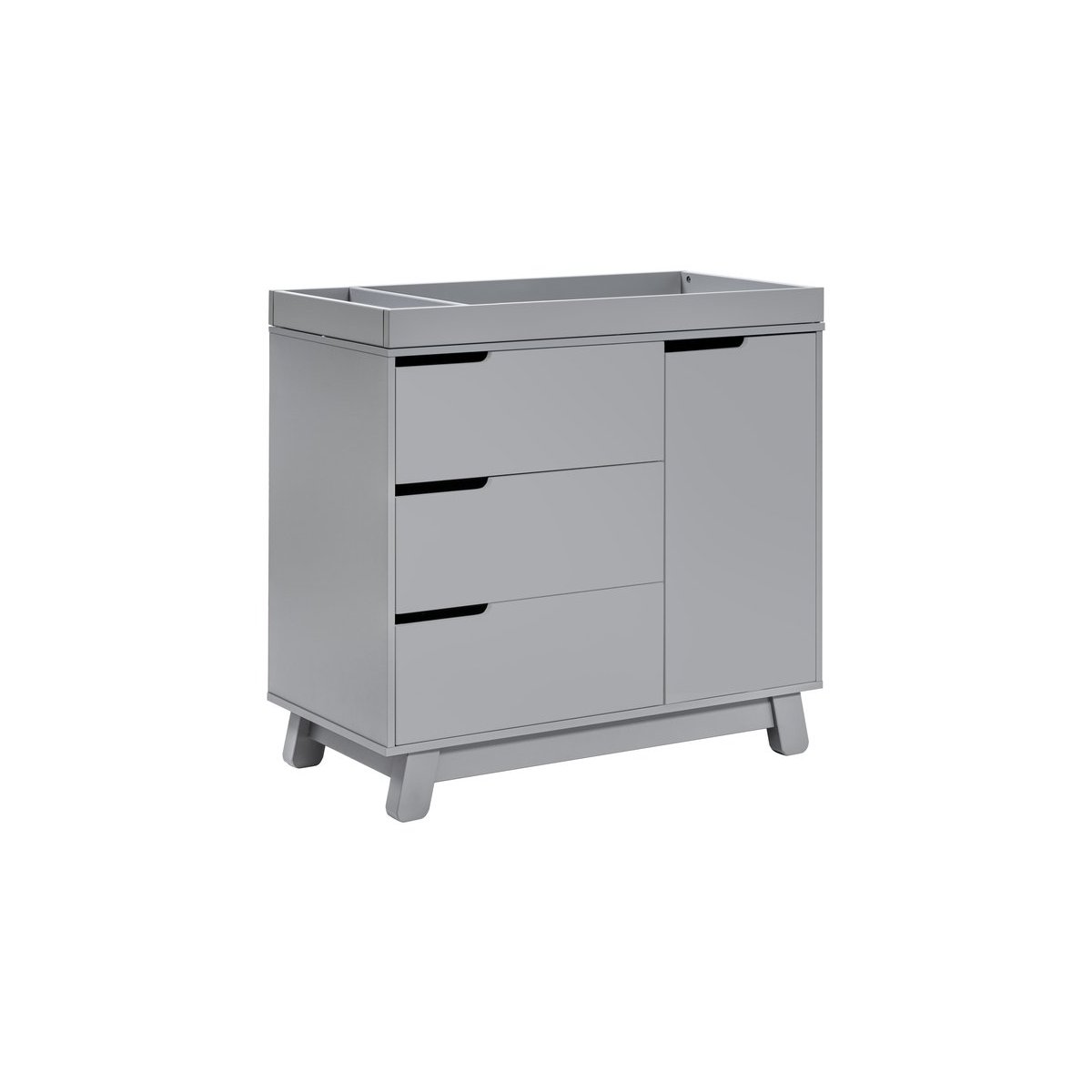 Hudson 3 Drawer Changer Dresser Grey
