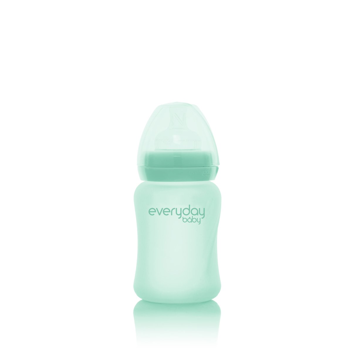 Glass Baby Bottle (150mL) - Mint Green